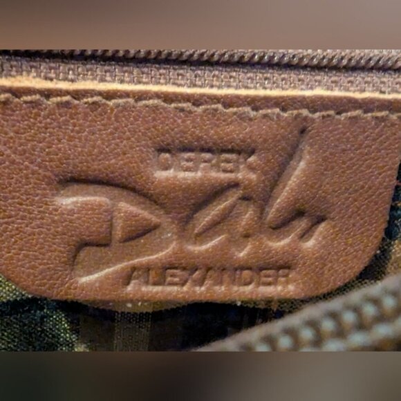 Derek Alexander Leather Classic Half Flap Organizer Purse Wallet - Picture 7 of 9